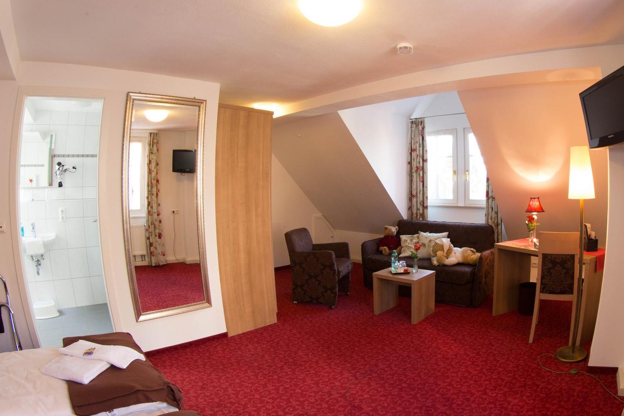 Boutiquehotel Goldene Rose - Self-Check-In Ротенбург-на-Таубері Екстер'єр фото