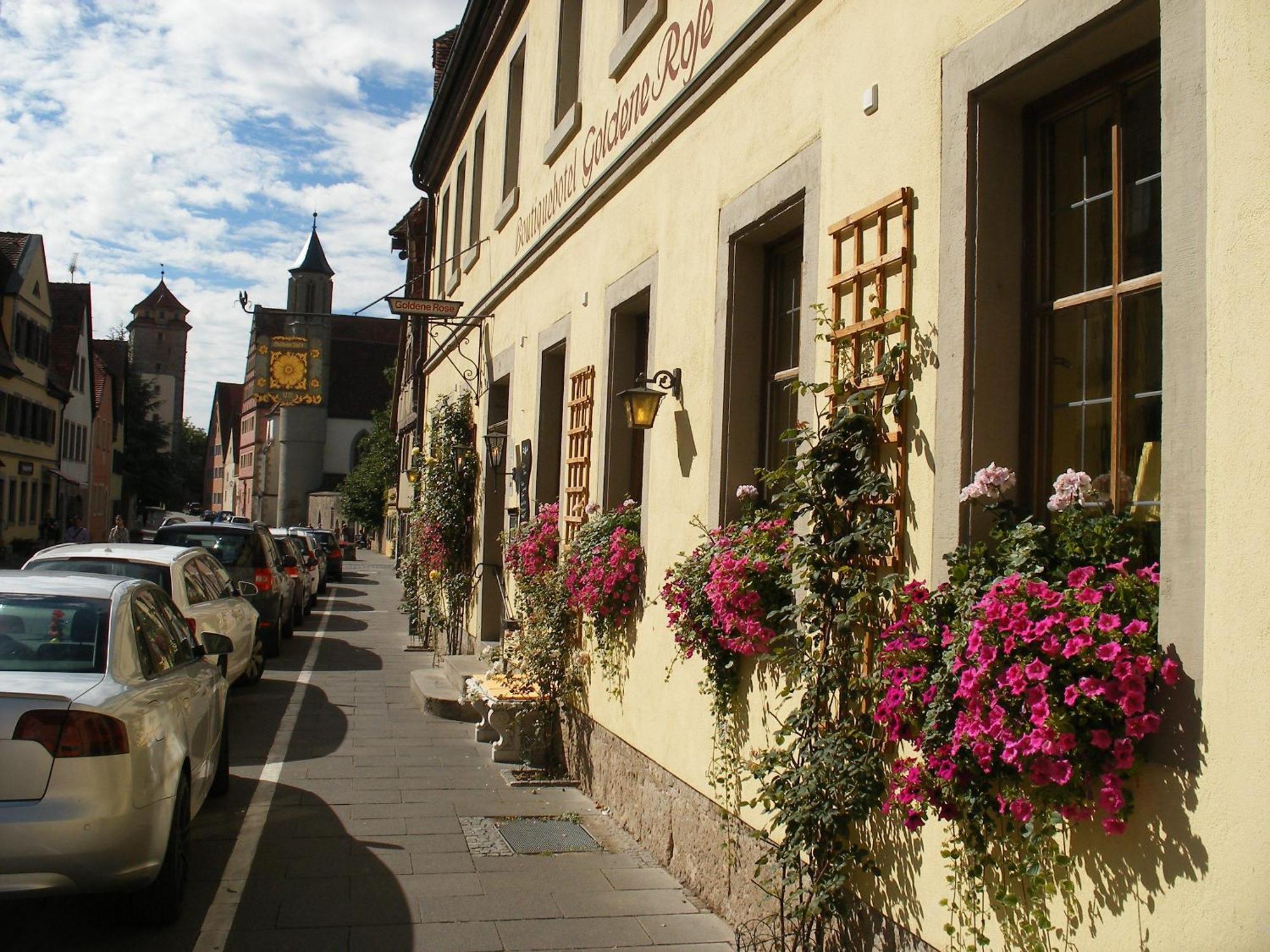 Boutiquehotel Goldene Rose - Self-Check-In Ротенбург-на-Таубері Екстер'єр фото