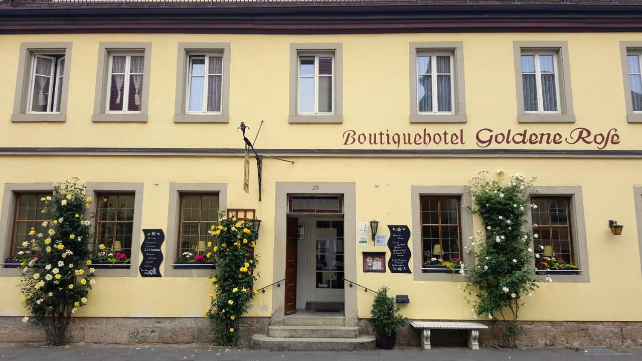 Boutiquehotel Goldene Rose - Self-Check-In Ротенбург-на-Таубері Екстер'єр фото