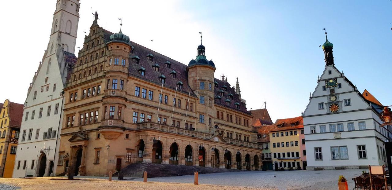 Boutiquehotel Goldene Rose - Self-Check-In Ротенбург-на-Таубері Екстер'єр фото